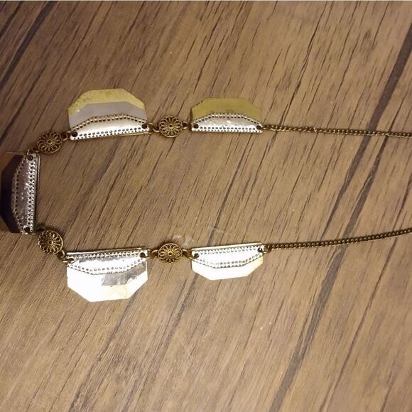 Multi moon‎ silver tribal necklace - Picture 1 of 4